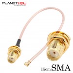 Pigtail Cable SMA female adapter to U.FL IPX connectors RG178 15cm